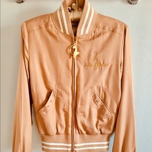 Vintage Baby Phat Satin Bomber Jacket